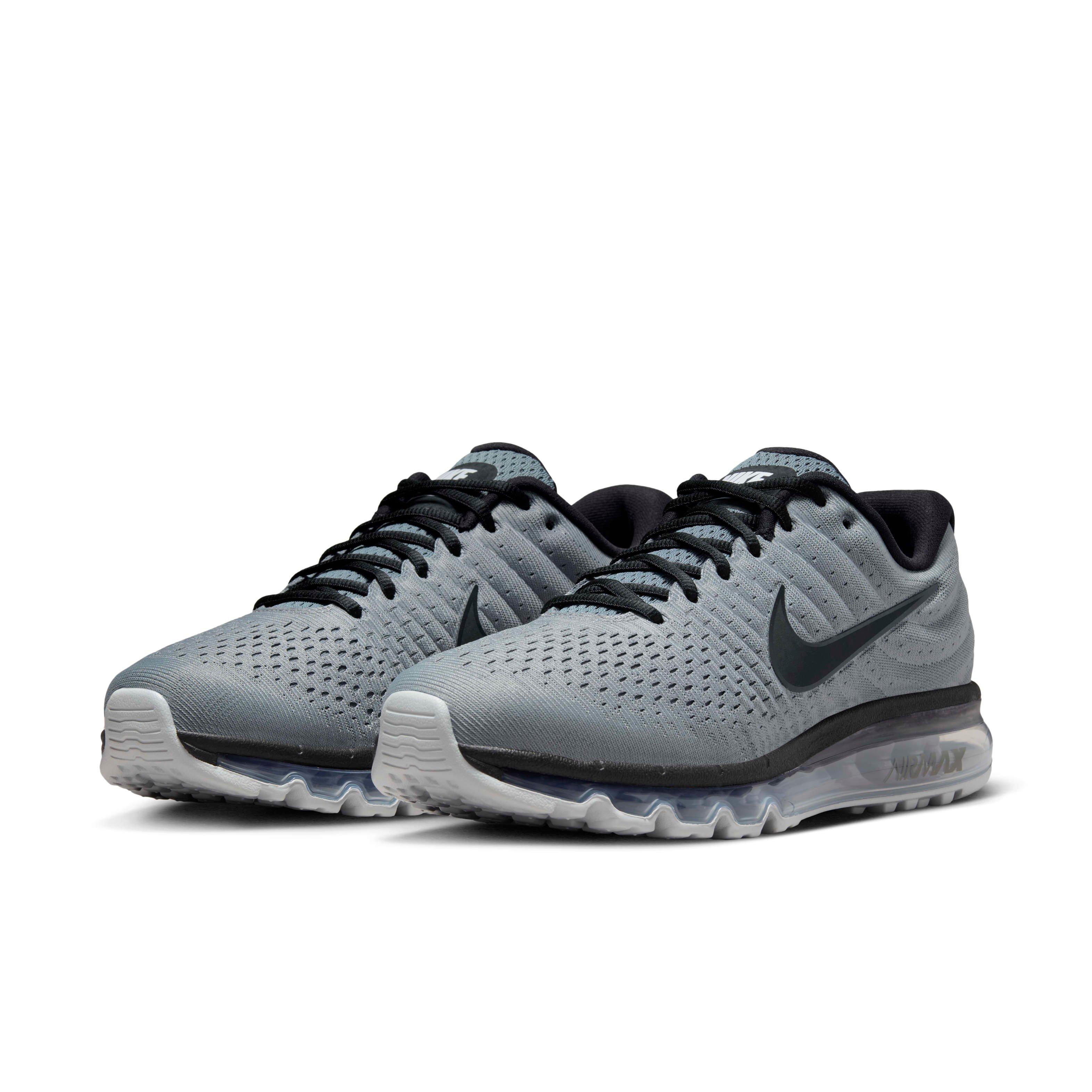 Nike Air Max 2017 Men s Cool Grey Pure Platinum Black Shoe